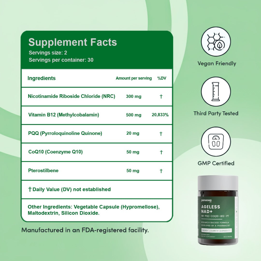 Ageless | Complete NAD+ Formula